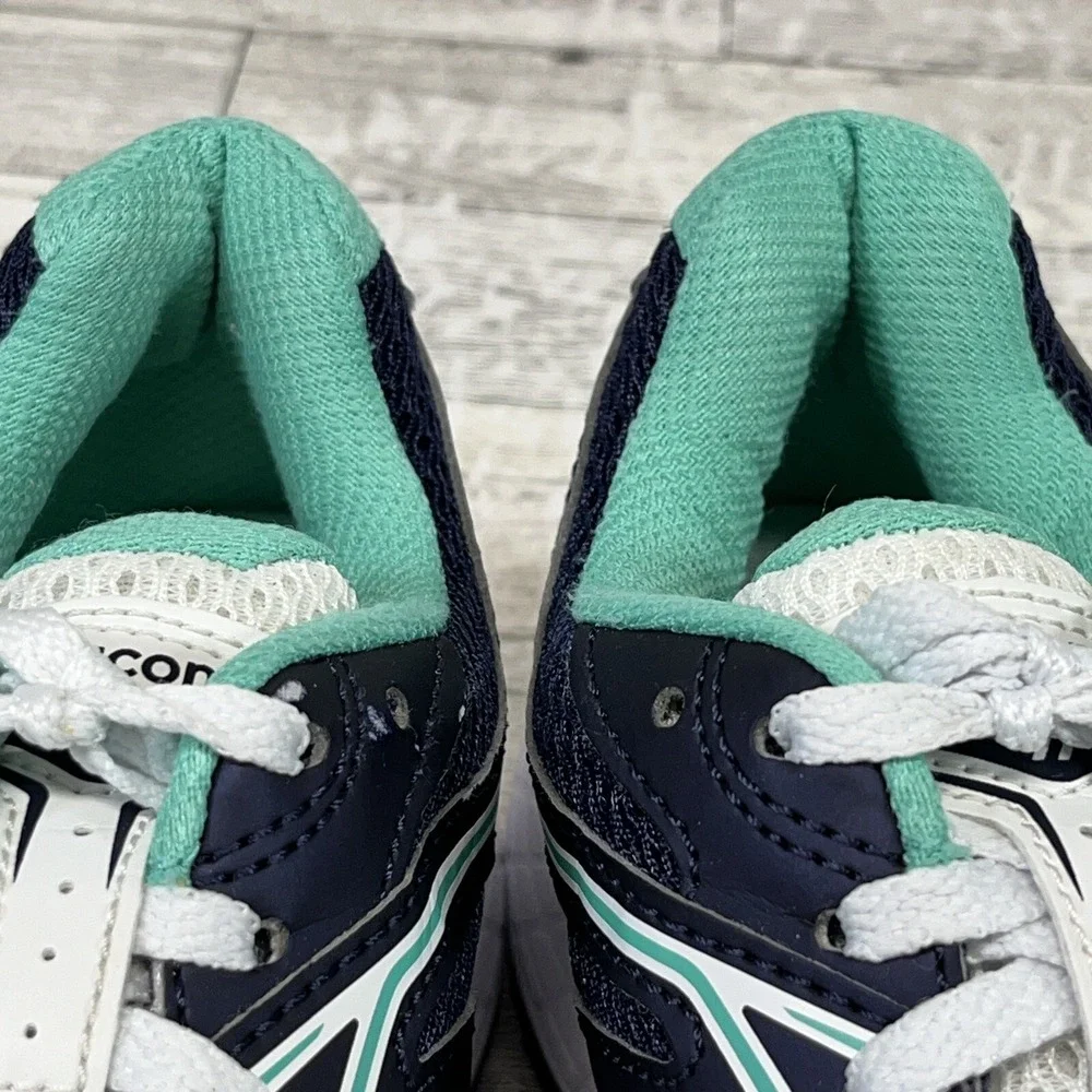 Saucony Cohesion 11 White Blue Green‎ Running Shoes S10420-1 Women Size 7.5